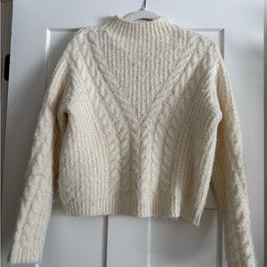 Universal Thread Cream Turtleneck Sweater